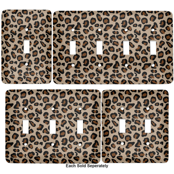 Granite Leopard Light Switch Covers all sizes