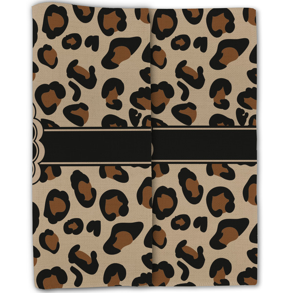 Granite Leopard Linen Placemat - Folded Half (double sided)