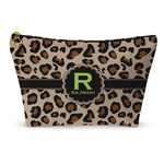 Granite Leopard Makeup Bag - Small - 8.5"x4.5" (Personalized)