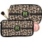 Granite Leopard Makeup / Cosmetic Bags (Select Size)
