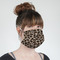 Granite Leopard Mask - Quarter View on Girl