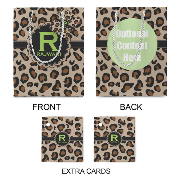 Granite Leopard Medium Gift Bag - Approval