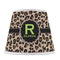 Granite Leopard Poly Film Empire Lampshade - Front View