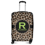 Granite Leopard Suitcase - 24" Medium - Checked (Personalized)