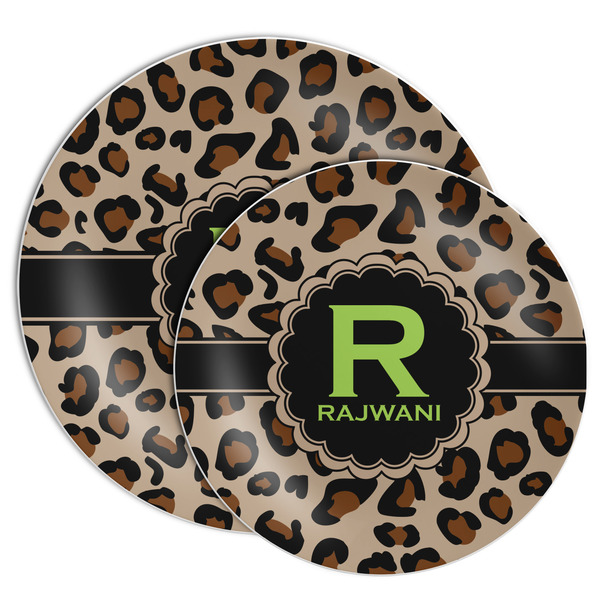 Granite Leopard Melamine Plates - PARENT/MAIN