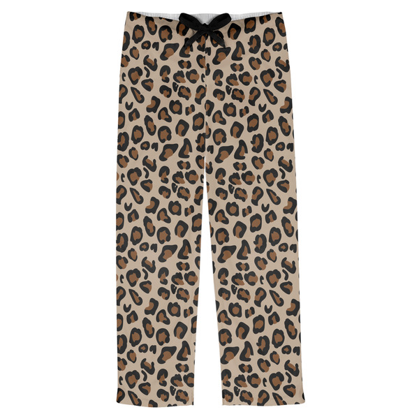 Custom Granite Leopard Mens Pajama Pants - M