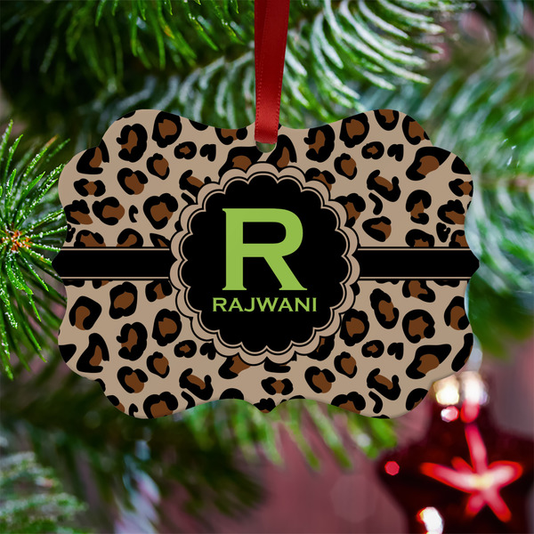 Granite Leopard Metal Benilux Ornament - Lifestyle