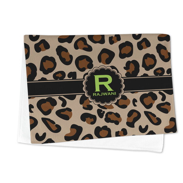 Granite Leopard Microfiber Dish Towel - FOLDED HALF