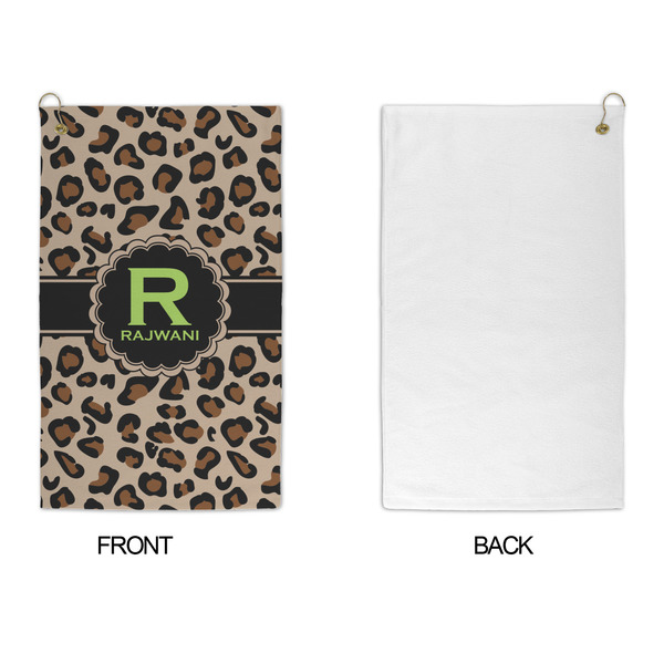 Granite Leopard Microfiber Golf Towels - APPROVAL