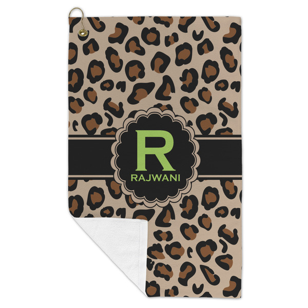 Granite Leopard Microfiber Golf Towels - FOLD