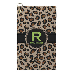 Granite Leopard Microfiber Golf Towel - Small (Personalized)