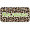 Granite Leopard Mini/Bicycle License Plate (2 Holes) (Personalized)