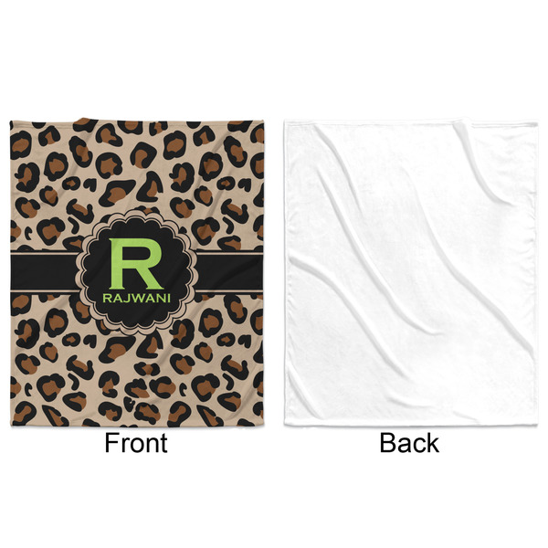 Granite Leopard Minky Blanket - 50"x60" - Single Sided - Front & Back