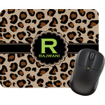 Granite Leopard Rectangular Mouse Pad (Personalized)