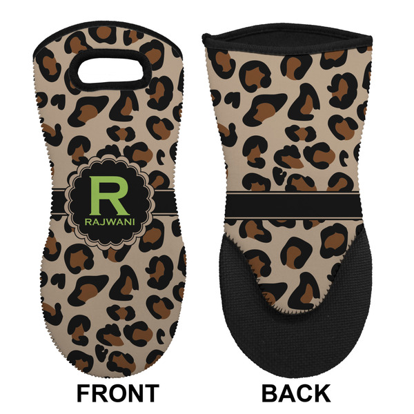 Granite Leopard Neoprene Oven Mitt (Front & Back)