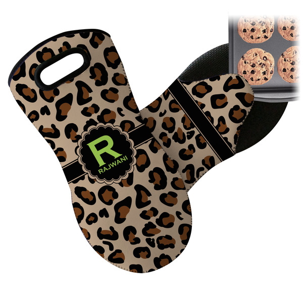 Granite Leopard Neoprene Oven Mitt