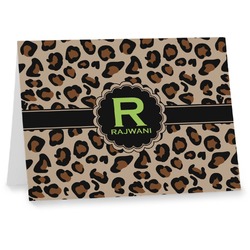 Granite Leopard Note cards (Personalized)