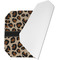 Granite Leopard Octagon Placemat - Single front (folded)