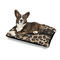 Granite Leopard Outdoor Dog Beds - Medium - IN CONTEXT