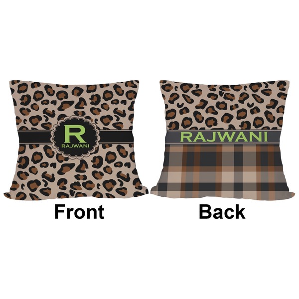 Granite Leopard Outdoor Pillow - 18x18