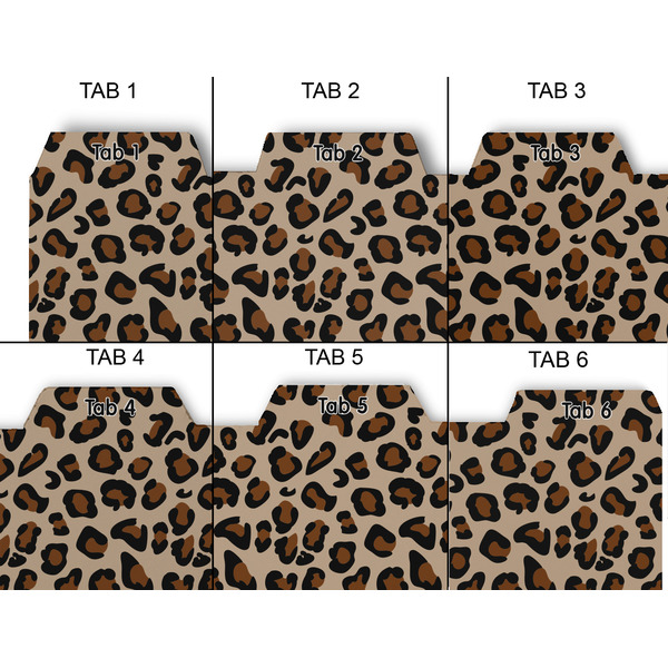 Granite Leopard Page Dividers - Set of 6 - Approval