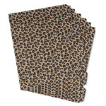 Granite Leopard Binder Tab Divider - Set of 6 (Personalized)