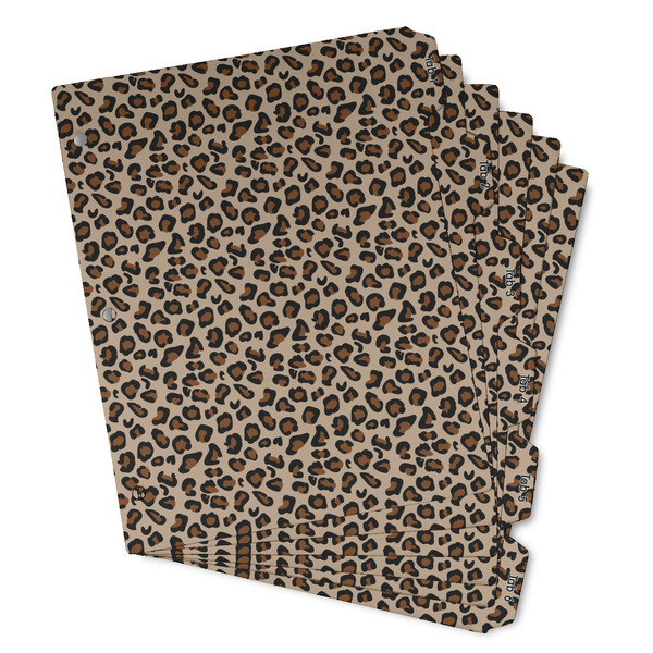 Custom Granite Leopard Binder Tab Divider - Set of 6 (Personalized)