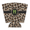 Granite Leopard Party Cup Sleeves - with bottom - FRONT