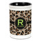 Granite Leopard Ceramic Pencil Holders - Black