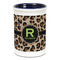 Granite Leopard Ceramic Pencil Holders - Blue
