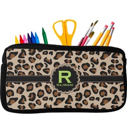 Granite Leopard Neoprene Pencil Case (Personalized)