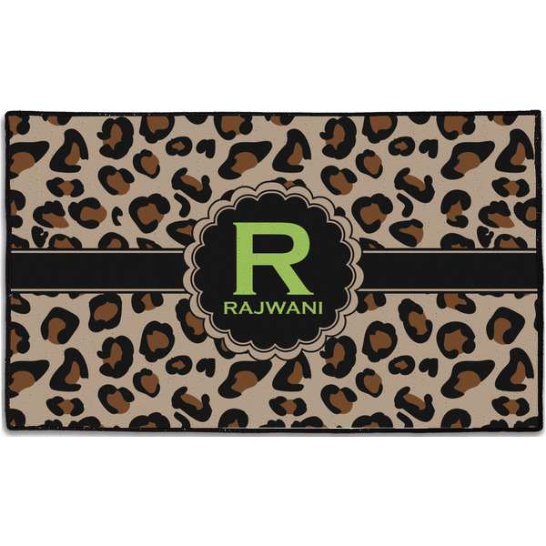 Custom Granite Leopard Door Mat - 60"x36" (Personalized)
