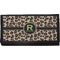 Granite Leopard Personalized Checkbook Cover
