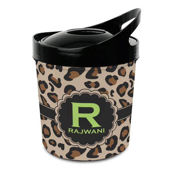 Custom Granite Leopard Plastic Ice Bucket (Personalized)