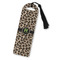 Granite Leopard Plastic Bookmarks - Front