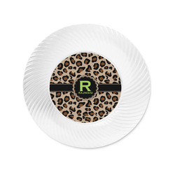 Granite Leopard Plastic Party Appetizer & Dessert Plates - 6" (Personalized)