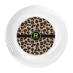 Granite Leopard Plastic Party Dinner Plates - 10" (Personalized)