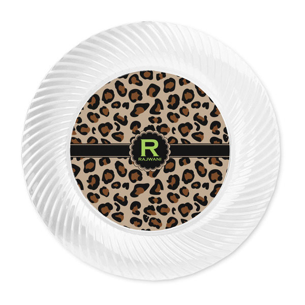 Granite Leopard Plastic Party Dinner Plates - Approval