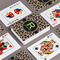 Granite Leopard Playing Cards - Front & Back View