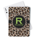 Granite Leopard Playing Cards (Personalized)