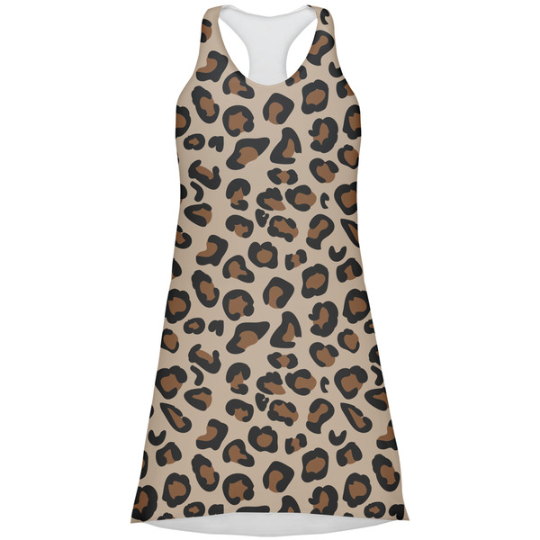 Custom Granite Leopard Racerback Dress - X Large