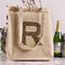 Granite Leopard Reusable Cotton Grocery Bag - In Context