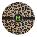 Granite Leopard 5' Round Indoor Area Rug (Personalized)