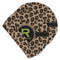Granite Leopard Round Linen Placemats - MAIN (Double-Sided)
