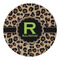 Granite Leopard Round Paper Coaster - Approval