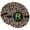 Granite Leopard Round Paper Coaster - Main