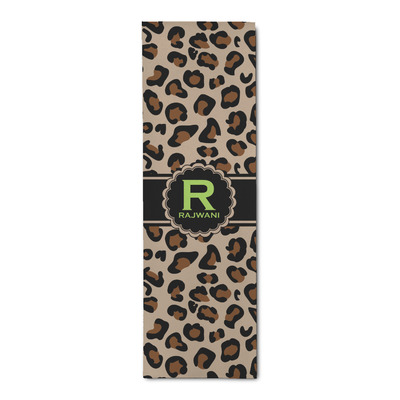 Granite Leopard Runner Rug - 2.5'x8' w/ Name and Initial