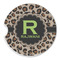 Granite Leopard Sandstone Car Coaster - Single