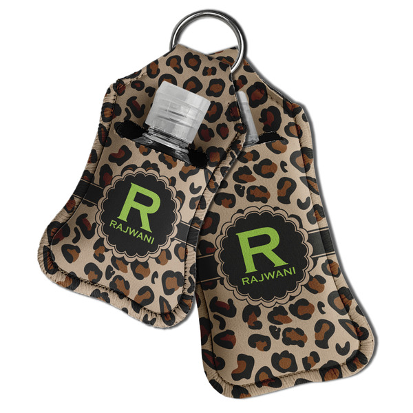 Granite Leopard Sanitizer Holder Keychain - Both in Case (PARENT)