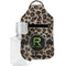 Granite Leopard Sanitizer Holder Keychain - Small with Case